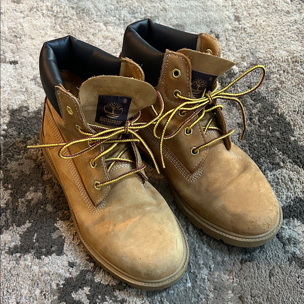 Timberland Kid’s Brown Leather Boots